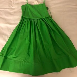 Emerald green dress